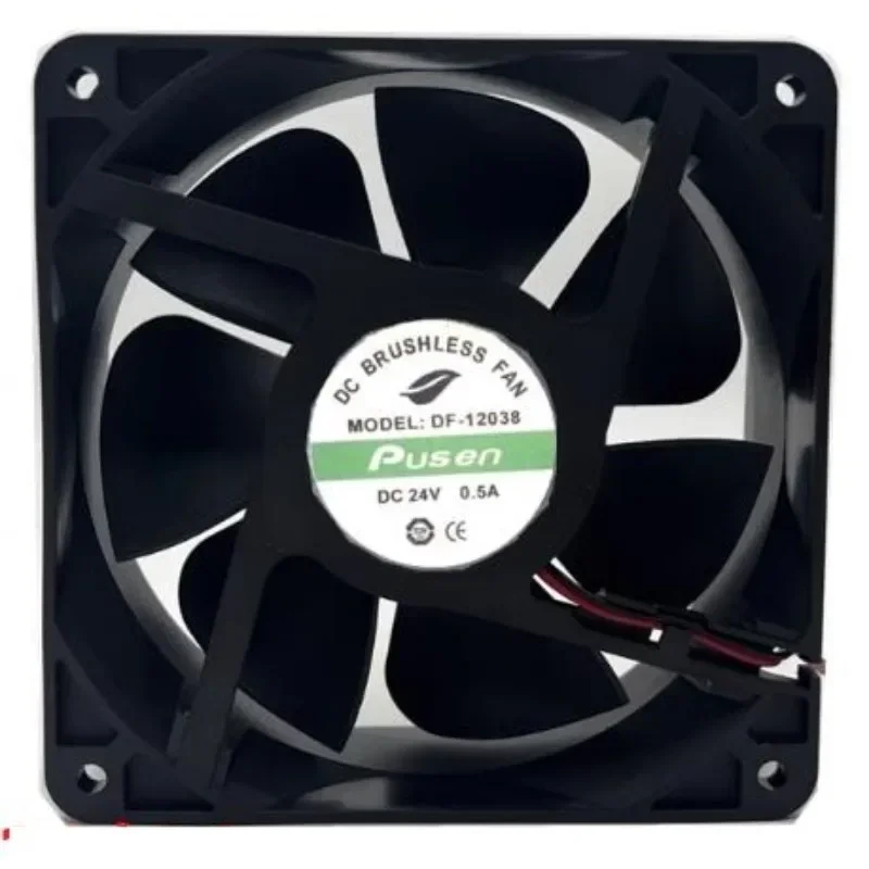 New CPU Fan for DF12038 DC24V 0.5A 12cm Power Supply Cooling Fan 12038 120x120x38mm