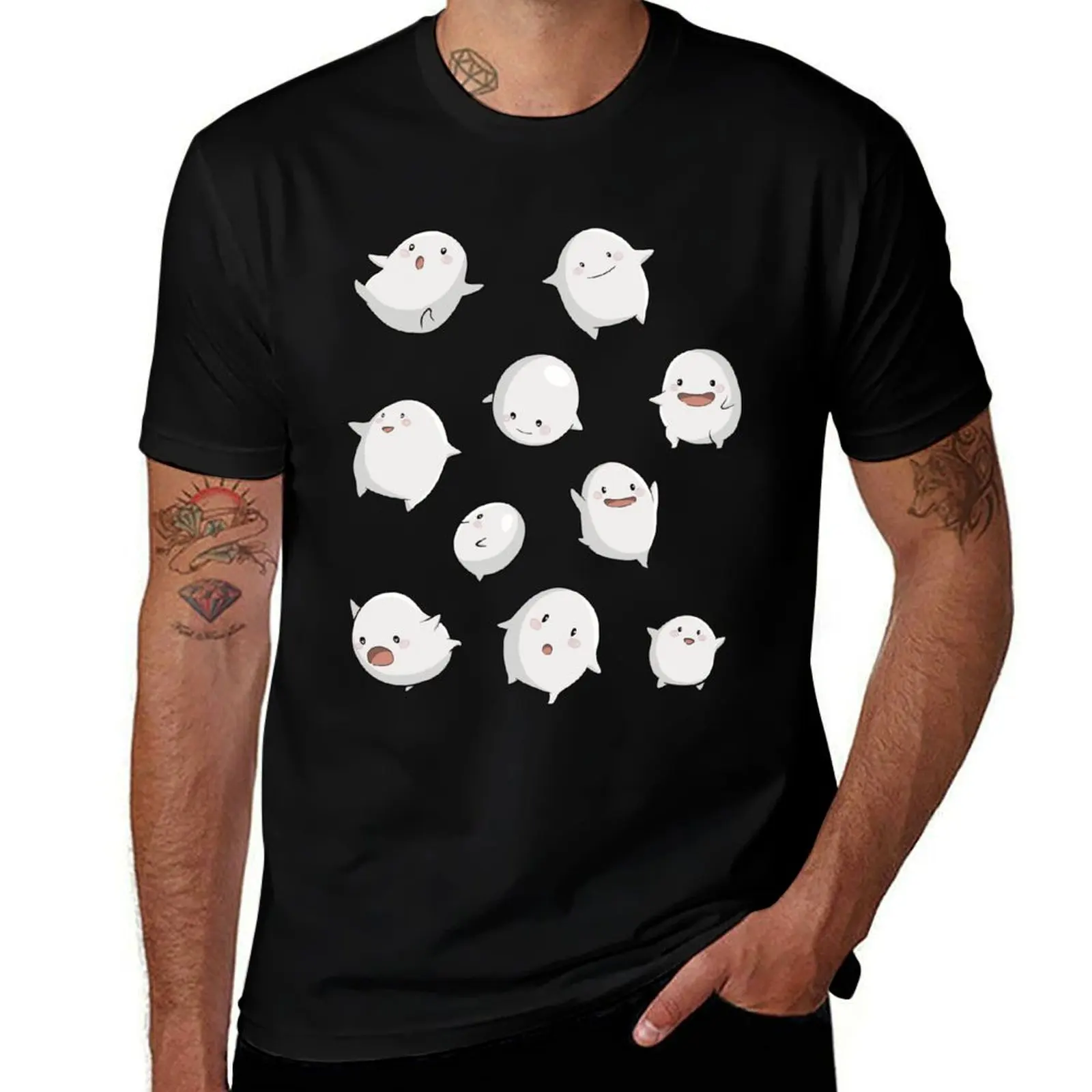 

Warawara - the boy and the heron T-Shirt man t shirts for men casual man t shirt cotton high quality