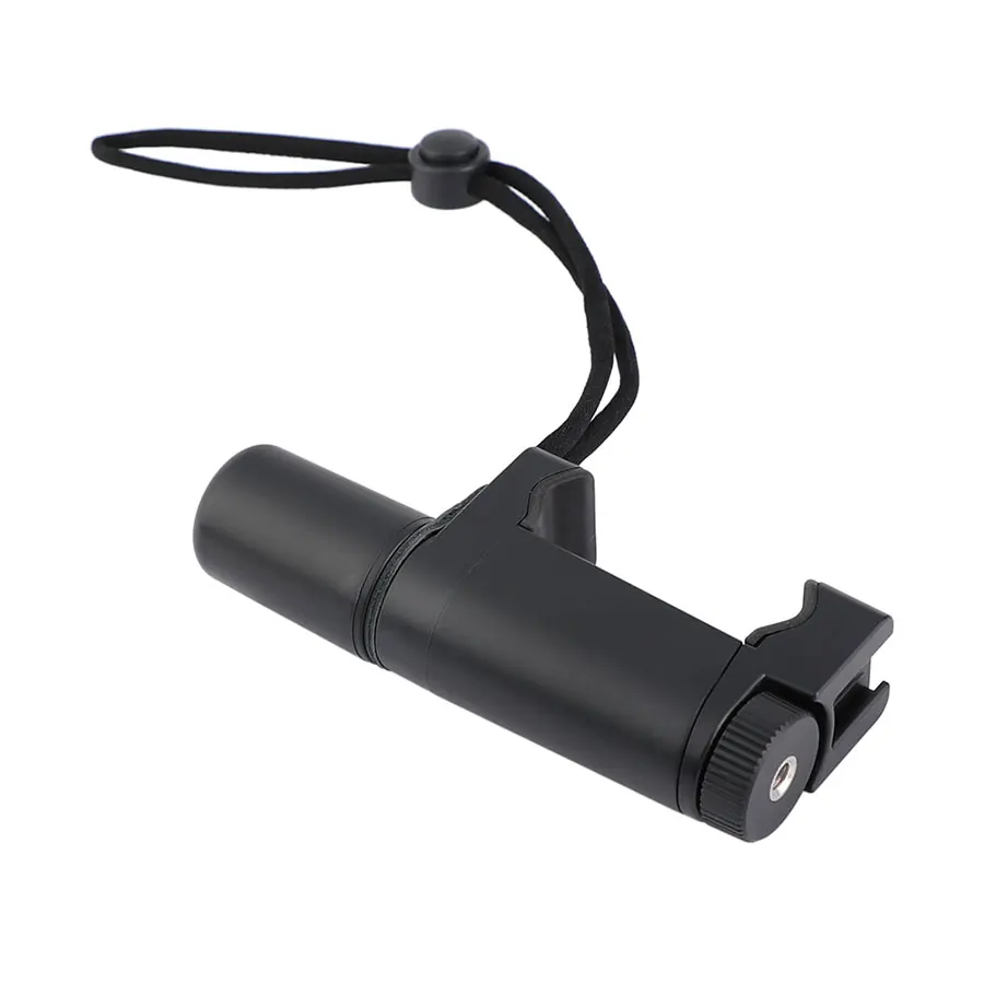 HDRIG Pro-empuñadura de vídeo para Smartphone, montaje de zapata fría, nivel gradiente, tornillos de rosca de 1/4 "y ancho entre 55mm y 95mm