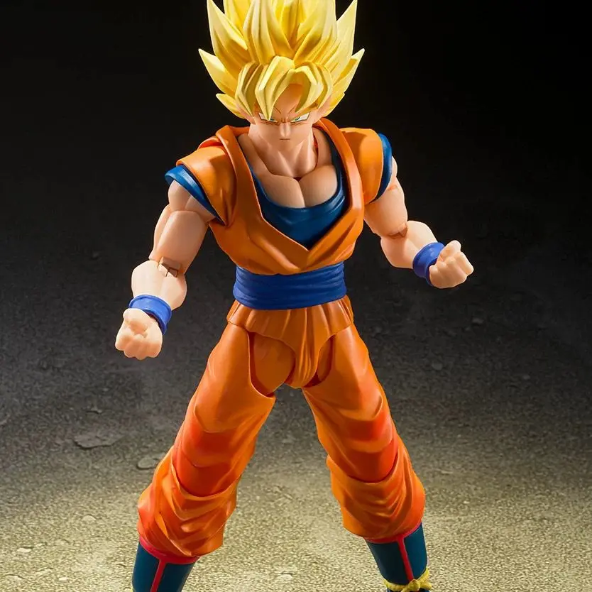 Nouveau figurine Demoniacal Fit Dragon Ball 3.0 Son Goku figurine Dbz Super Saiyan Goku guerrier de l'autre jouet de statue de rivage