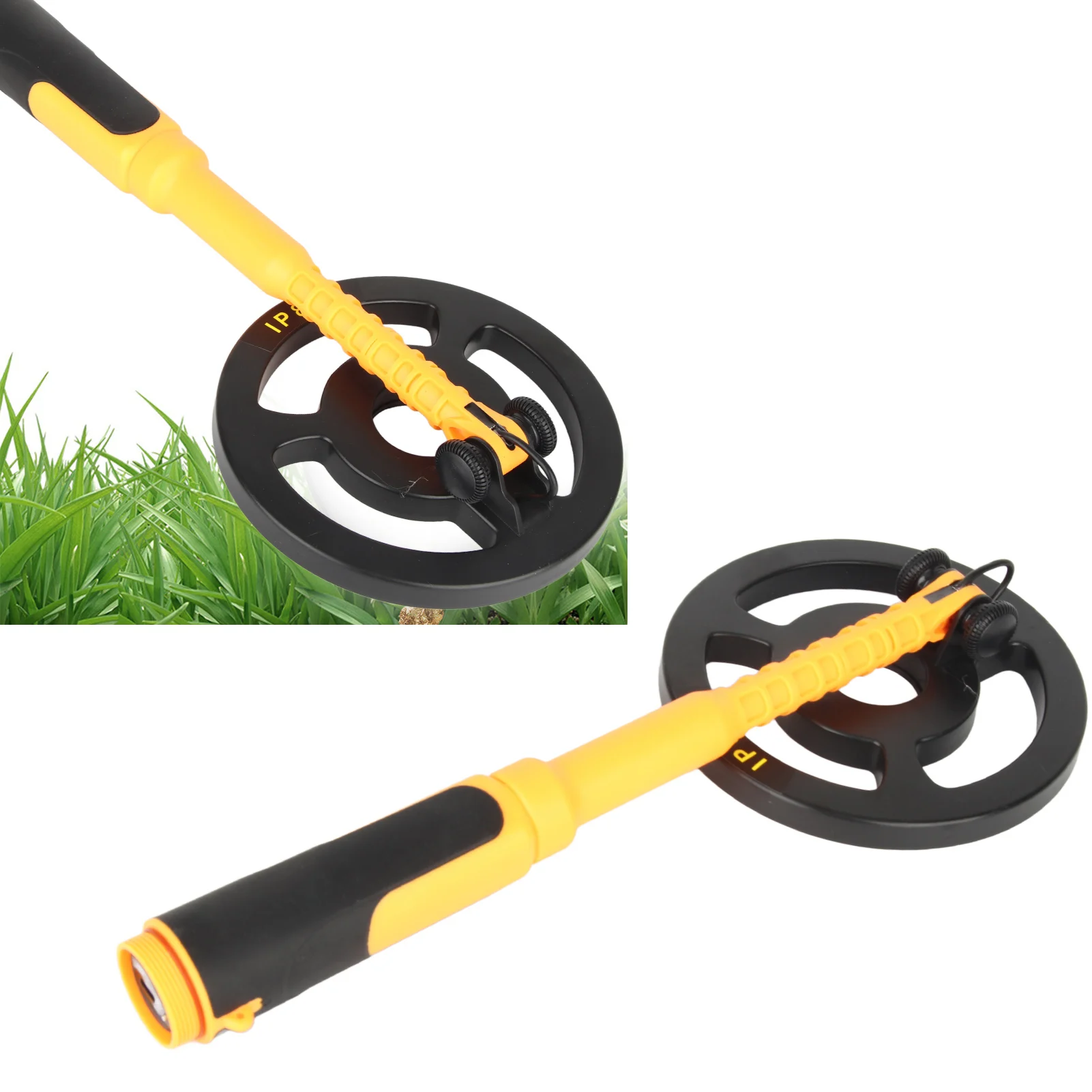 

ZK50 Handheld Metal Detector Underwater Treasure Locator with 5.9in Search Coil IP68 Waterproof