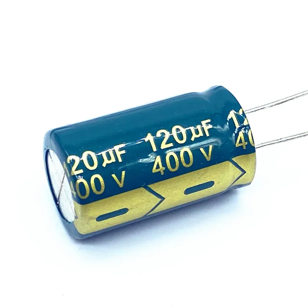 

12~100pcs/lot 400V 120UF high frequency low impedance 400V120UF aluminum electrolytic capacitor size 18*30 20%