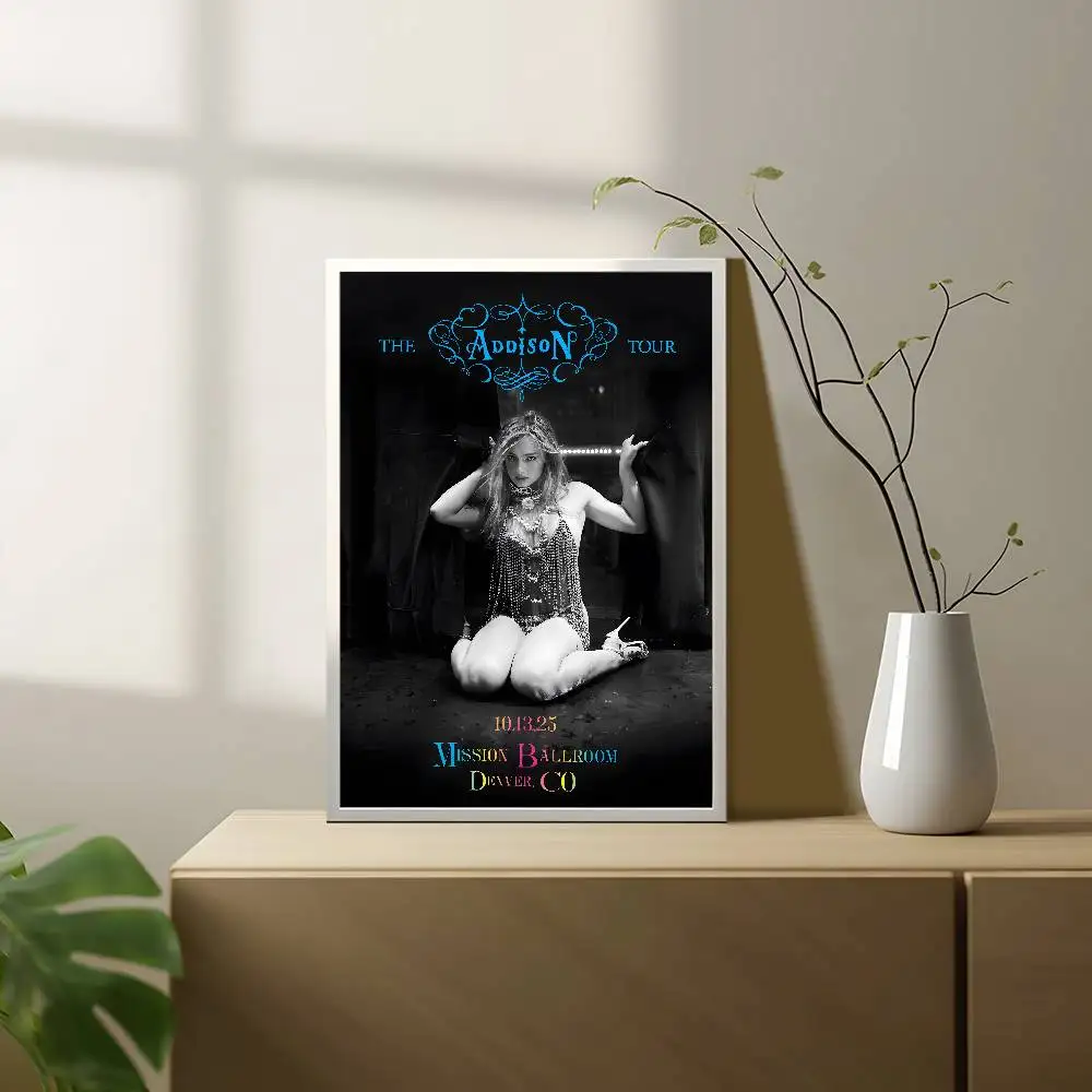 شعبية الموسيقى المغني أ-أديسون راي المشارك عالية الجودة النوم غرفة المعيشة الجمالية الجدار الديكور اللوحة ملصقات هدية #6