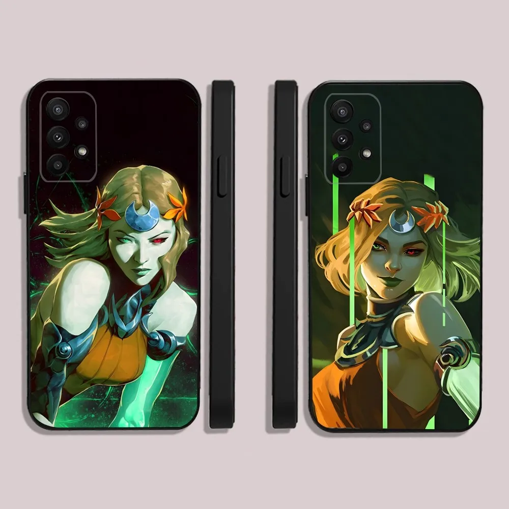 

Game H-Hades 2 Melinoe Phone Case For Samsung S24,23,22,30,21,10,9,Ultra,Plus,Lite,FE,5G Black Soft Case