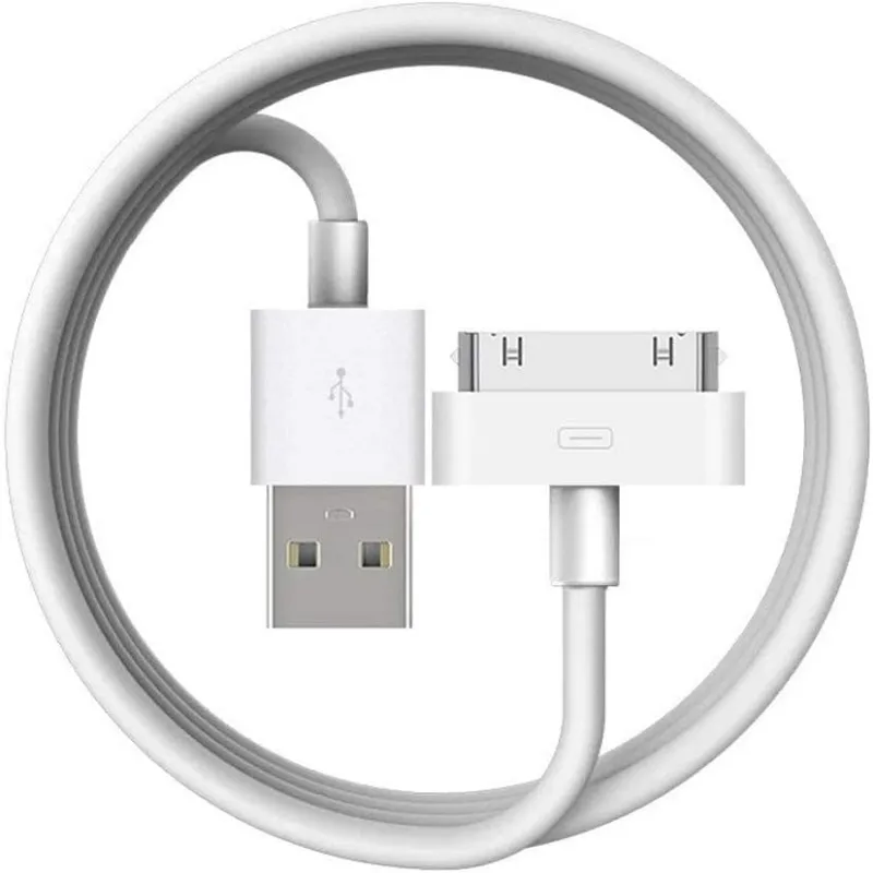 For iphone 4s cable 30 pin fast USB charger for apple iphone 4 s iPad 2 3 iPod Touch Nano iphone4 Data Sync cord adapter cables