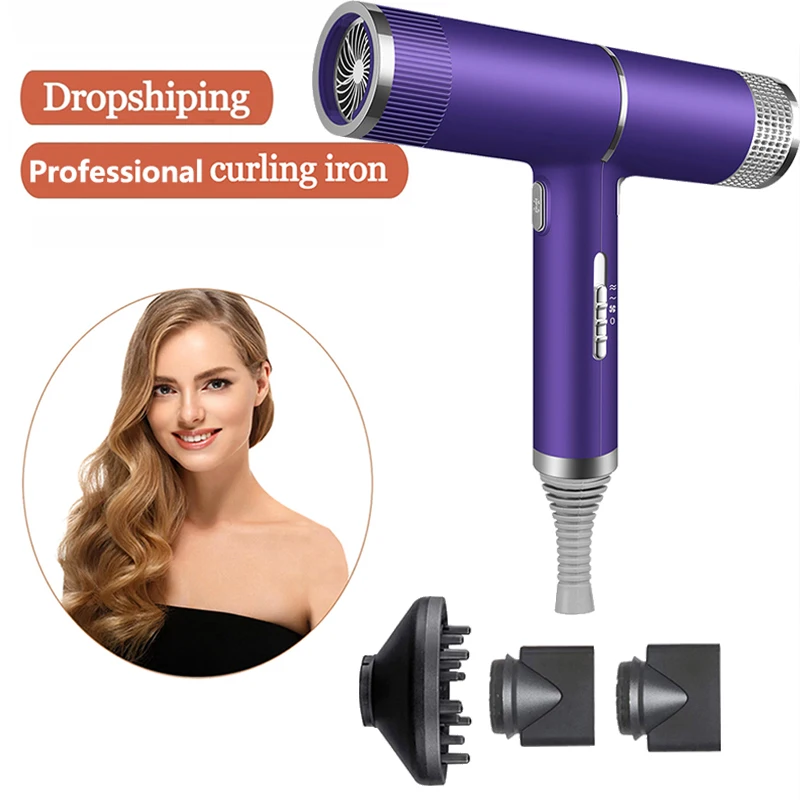 

Professional Negative Ion Strong Wind Blower Portable And Adjustable Negative Ion Blower With Wind Speed