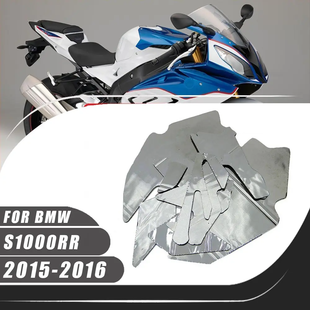 

Motorcycle Accessories Pre-Cut Belly Fairing Heat Shield Mat Insulation Protection For 2015-2016 BMW S1000RR S 1000RR 2015 2016