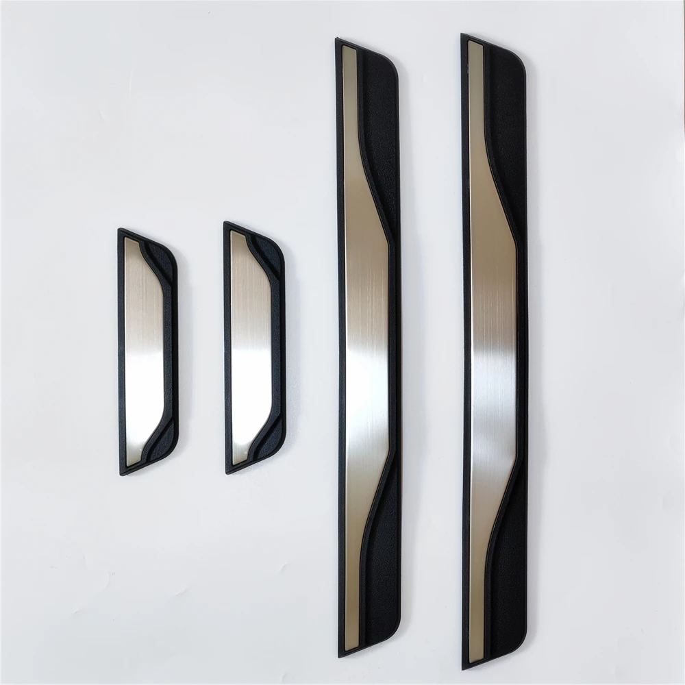 

Car Accessories For Geely OKAVANGO Monjaro COOLRAY 2021 2022 2023 2024 Door Sill Scuff Plate Trim Stainless Kick Pedal Protector