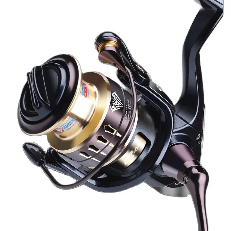 

HISTAR AULA Ultralight 156g Carbon Body 800 1000 2500 Series 11 BB 5.2:1 High Ratio Saltwater Resisitance Spinning Fishing Reel