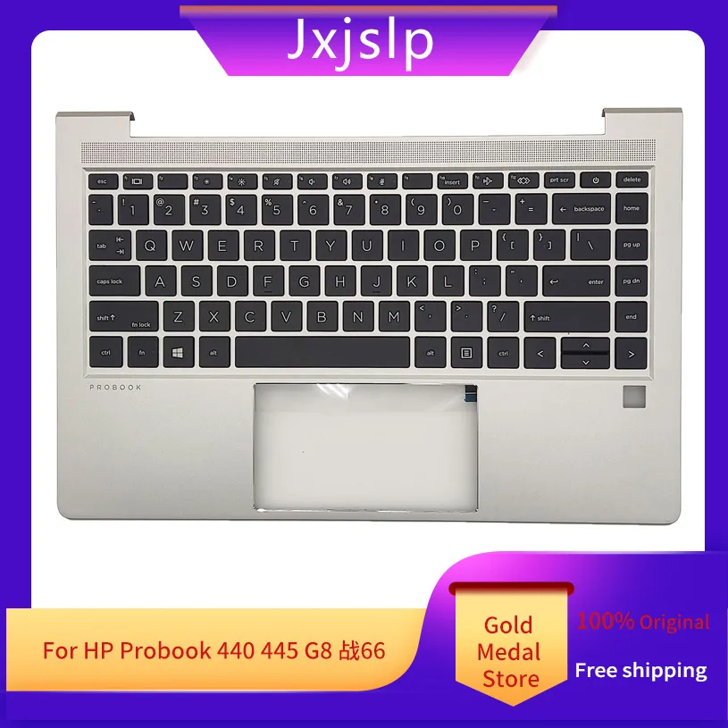 

New Original For HP Probook 440 445 G8 War 66 Pro 14 G4 Palmrest with US Keyboard Case M23770-001 M23770-031 M23770-A41