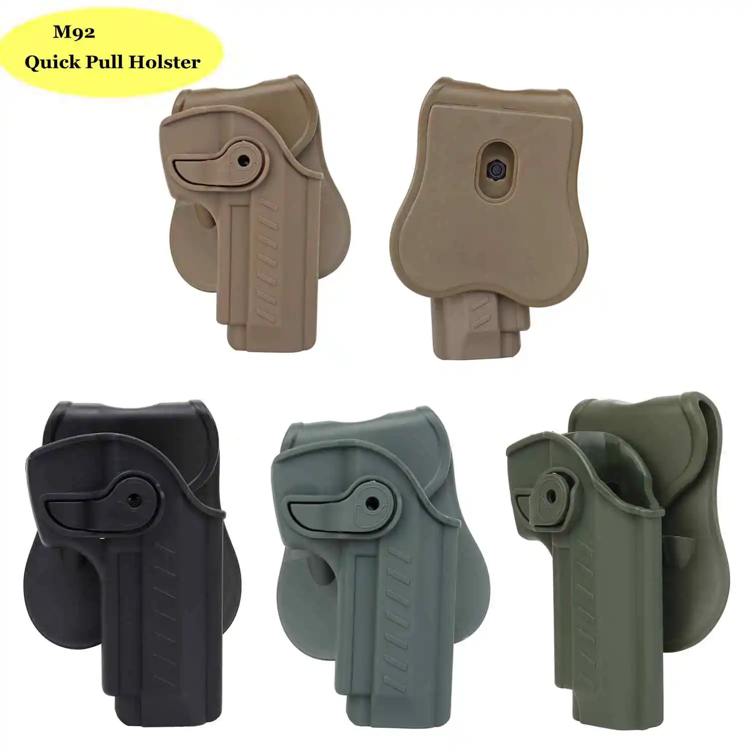 

For BERETTA92 BERETTA92FS GSG92 GIRSAN REGARD MC Belt Pistol Holster Right Hand Gun Holster Pouch Case