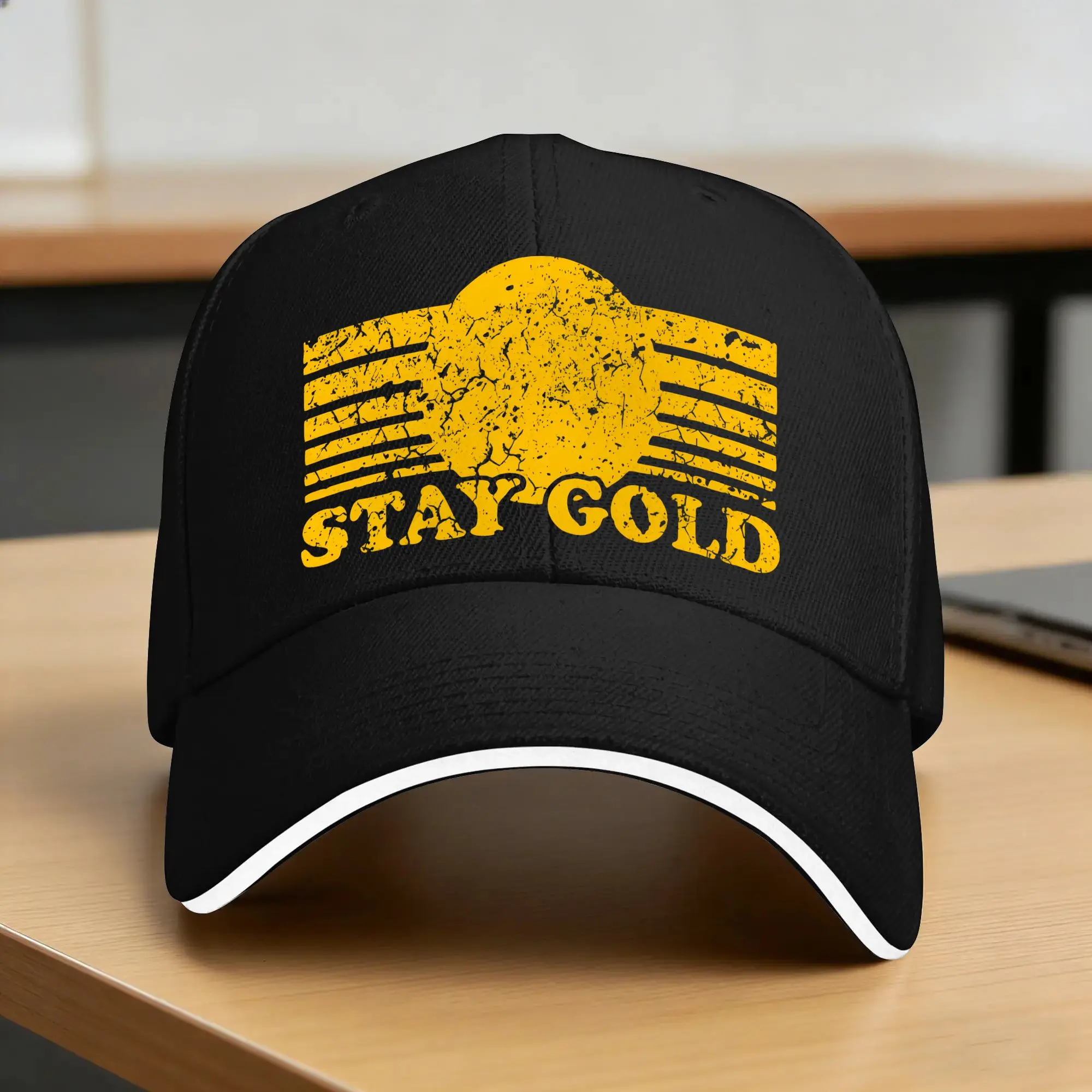 The Outsiders Sun Baseball Cap Stay Gold Summer y2k Cute Trucker Hat For Couple Women Hiking Fishing Baseball Caps