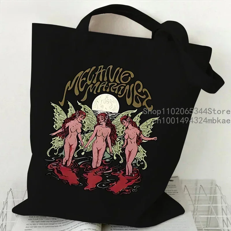 Melanie Martinez Hand Bag Women Tote Canvas Bag Vintage Shoulder Harajuku Hip Hop Shopping Bag Melanie Martinez Handbag