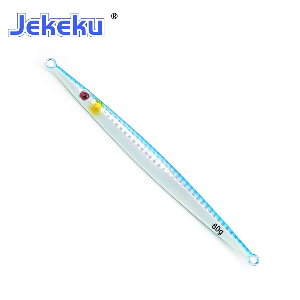 Jekeku Nieuwe 5 Stuks Hot Selling Metal Jig Lepel Visaas 60G 80G 100G 160G 200G 300G Jig Vis Zeebaars Lokken Kunstaas