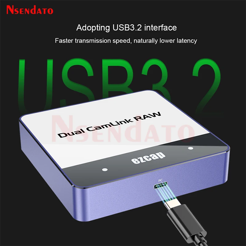 Ezcap361 Dual Camlink Raw 2-канальная карта видеозахвата HDMI 4K USB 3.2 Type C HDMI аудио-видеорегистратор для ПК ТВ прямая трансляция