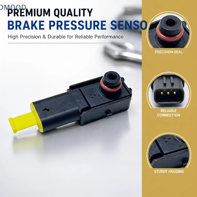 【CR】1Pcs Brake Booster Vacuum Pressure Sensor OEM 5Q0906207 8290065 Weather Resistant Car Part Fit For Golf MK7