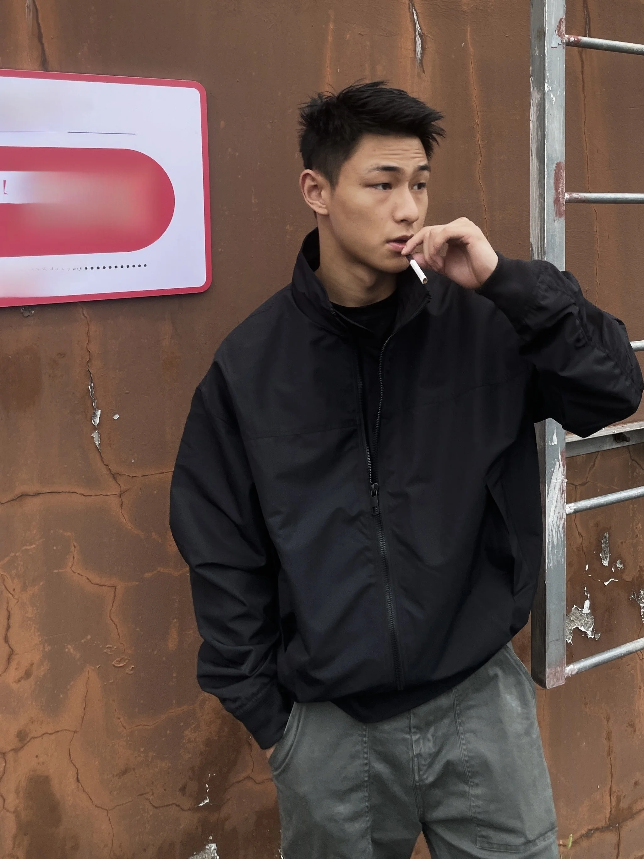 

Американский ретро джет, футболка-стойка, весенне-осенняя уличная мужская рабочая одежда с воротником-стойкой, летное пальто, однотонная рабочая одежда