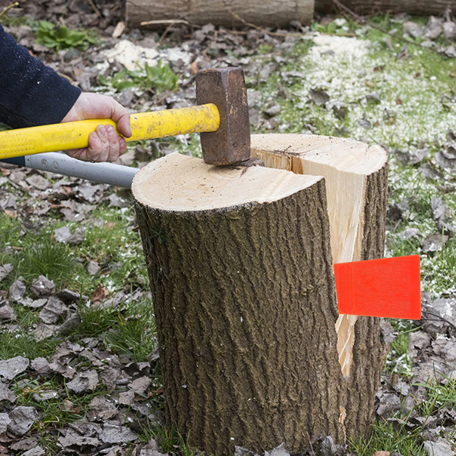 

3Pcs Tree Felling Wedges Secure Easier Faster Installation Tree Cutting Accessories Supply Felling Wedge