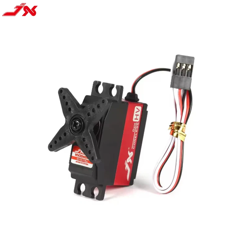 JX PDI-HV2545MG 4.5KG Coreless Gyro TailDigital Servo Motor 120 Degree Metal Gear for 450 500 Helicopter Fixed Wing RC Car