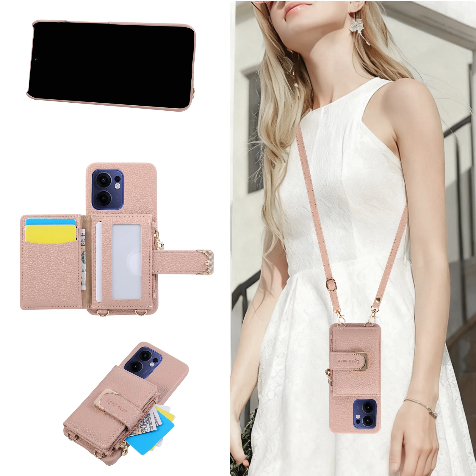 Zipper Bag Wallet C…