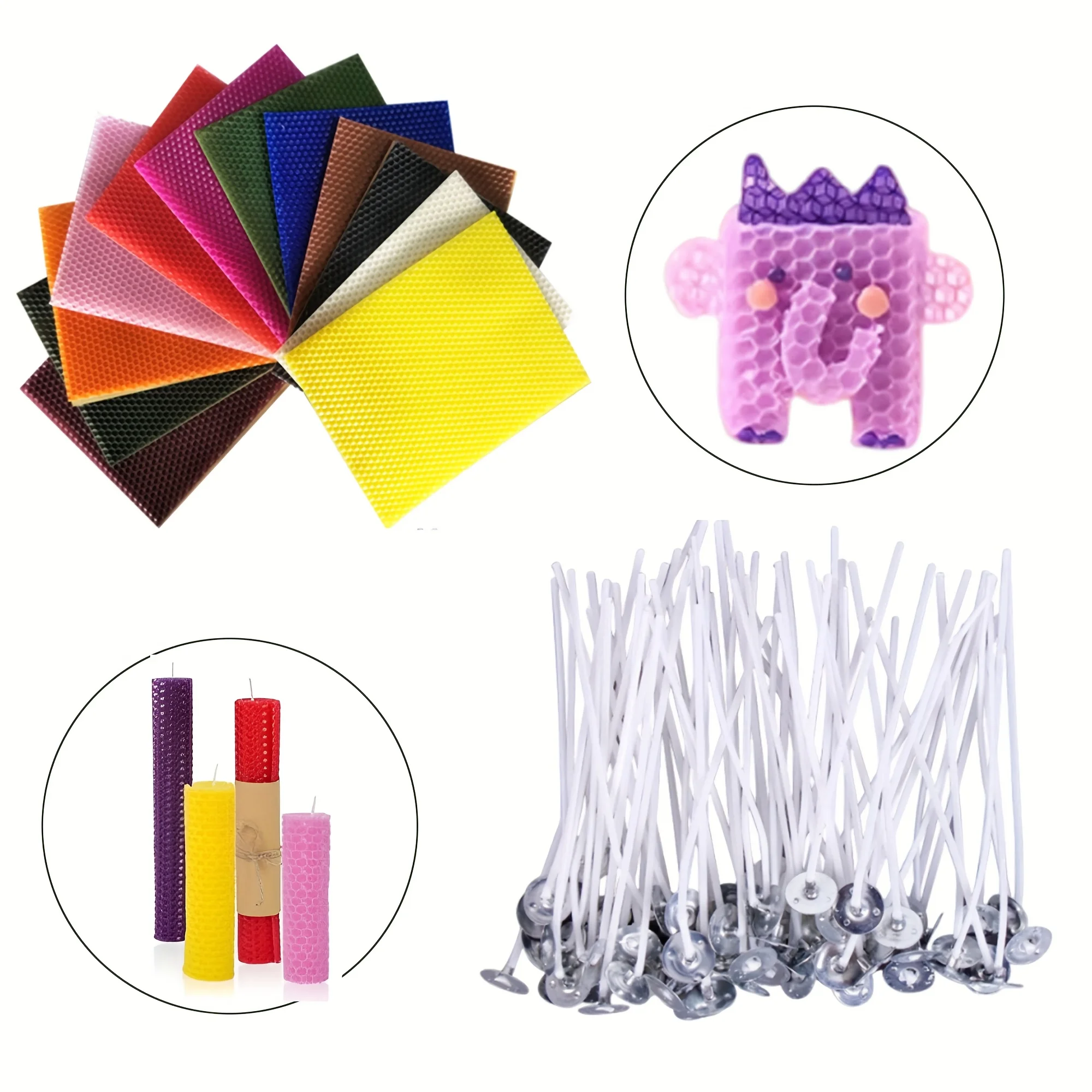 Candle Making Wicks - Kit de Fabricação de Velas de