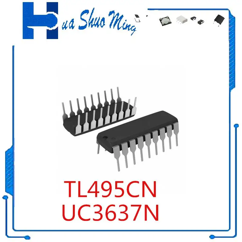 10Pcs/Lot  TL495CN TL495   UC3637N  UC3637  DIP18