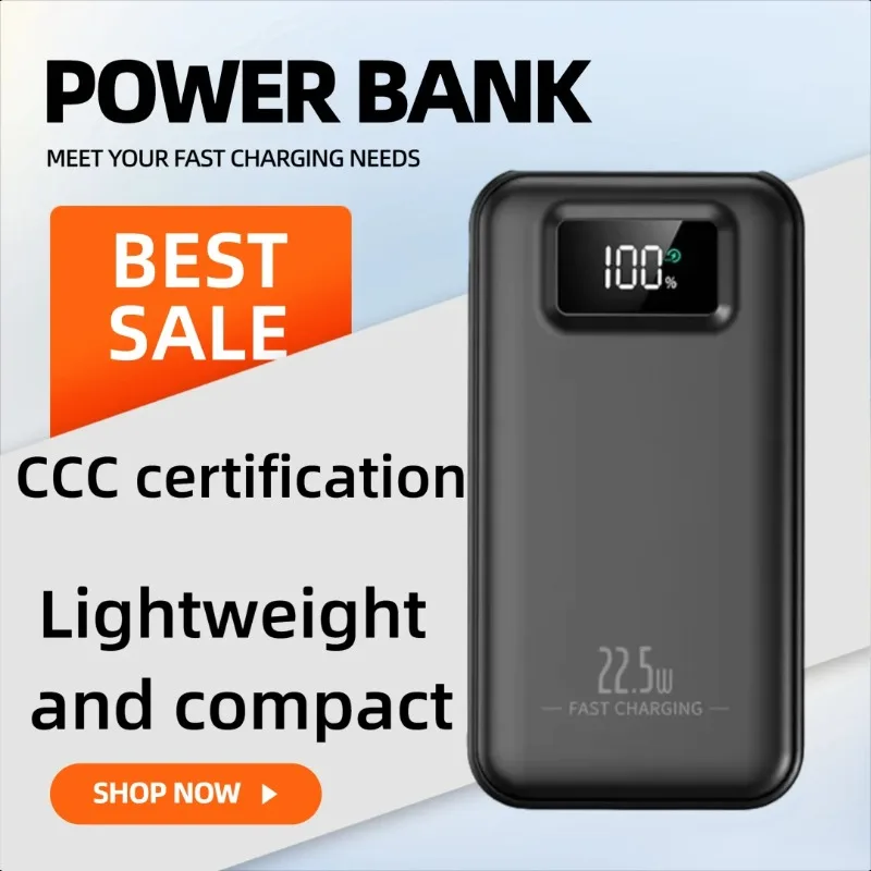 

10000/20000mAh Super Large Capacity Digital Display Super Fast Charging Power Bank