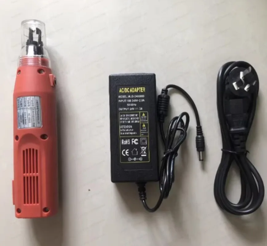 

AC 100-240V Electric Brushless Motor Handheld Enameled Wire Stripping Machine Wire Stripper Cutter 0.3-3.0MM XC-0316