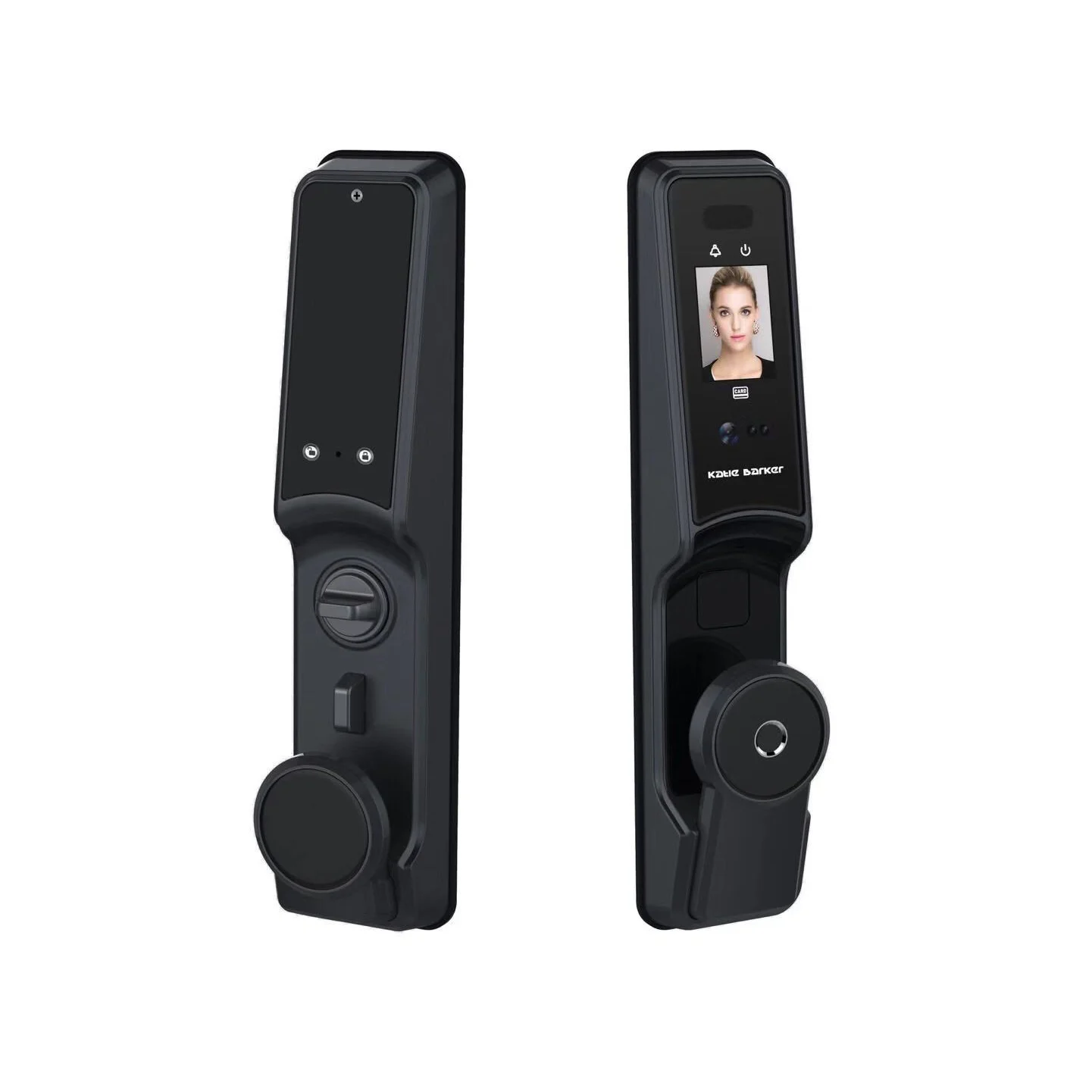 Face Recognition And Fingerprint Access Digital Keypad Smart Door Lock