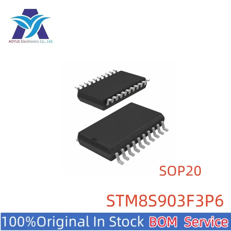 New Original Stock IC Electronic Components STM8S903F3P6 STMSTM8S903F3P6TR 8S903F3P6 STM8S 8-bit MCU Series One Stop BOM Service