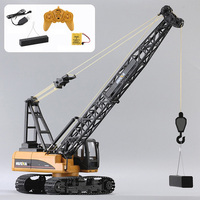 1/14 HUINA 1572 15CH RTR RC Construction Crane Trucks Radio Control Car Tower Excavator Outdoor Toys For Boys Gifts TH18055