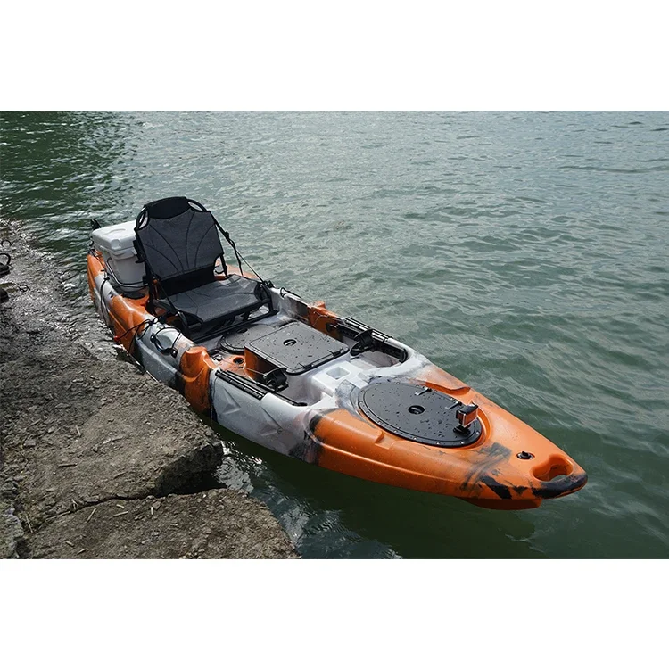 Canoe Kayak 11.4ft 2 Person Plastic Kayak Sit in Ship To The Port