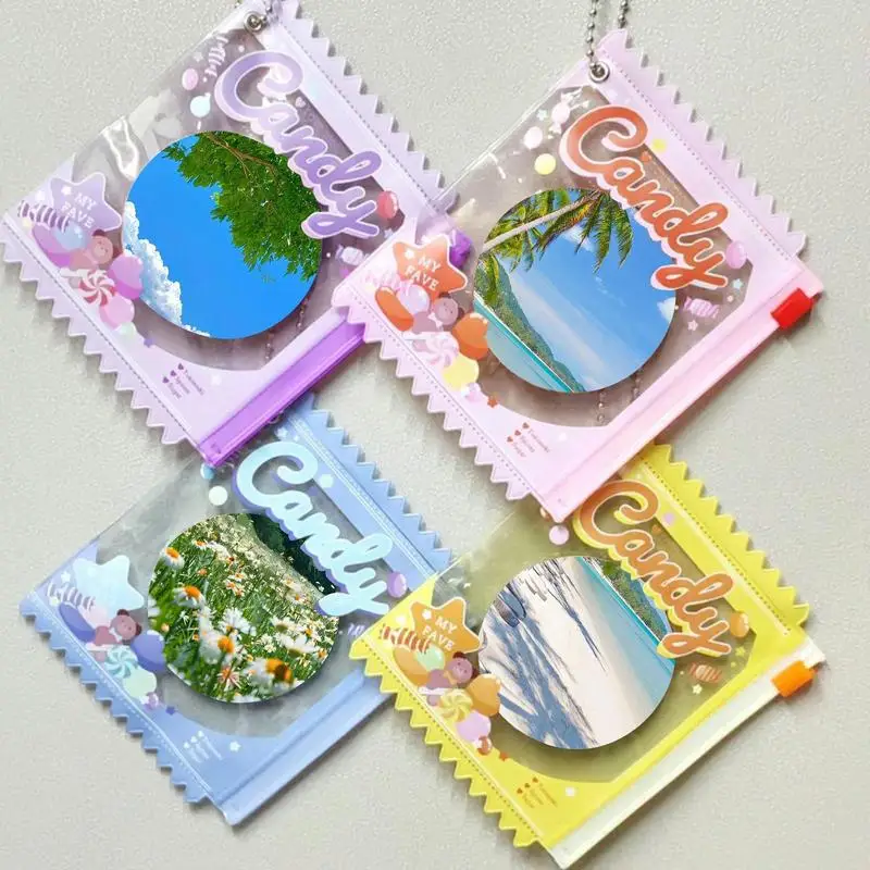 Bolsa de almacenamiento de insignias de Anime japonés, estuche de exhibición de insignias, bolso colgante, accesorio de llavero de moda