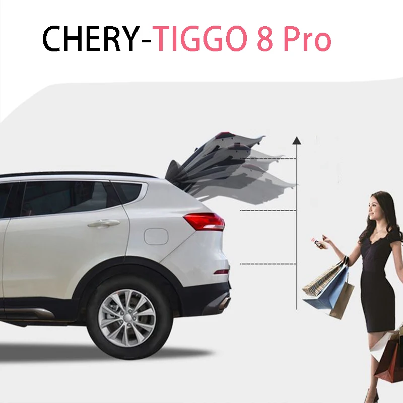 For Chery Tiggo 8 Pro 2018 2023 Trunk Modification with Automatic Electric Tailgate Automobiles Part Refit Accesorios Para Auto﻿