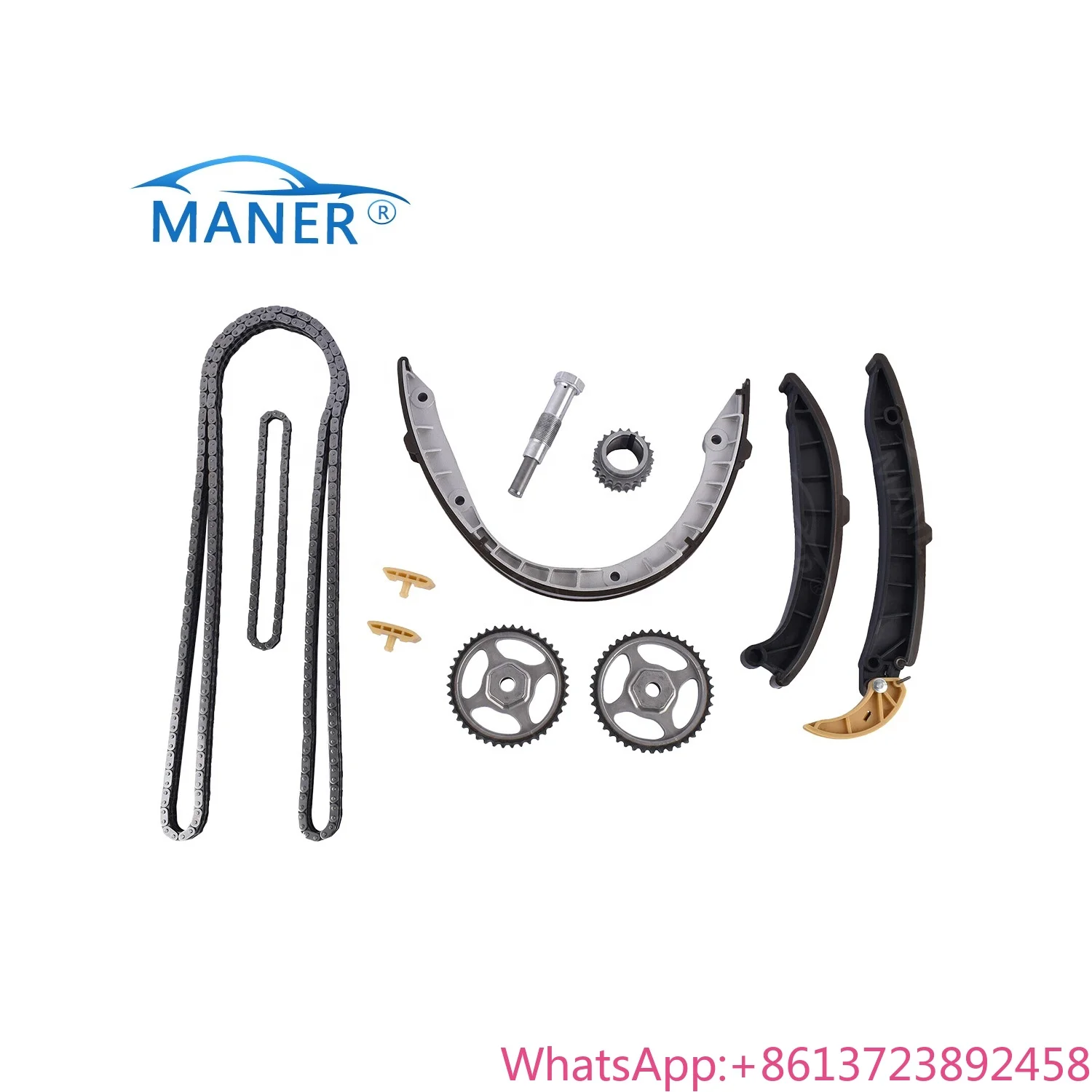 

MANER 97010516910 Engine Parts Car Engine Timing Control Timing Chain Tensioner Guides Kit for Porsche Panamera 970 3.6L 11-16