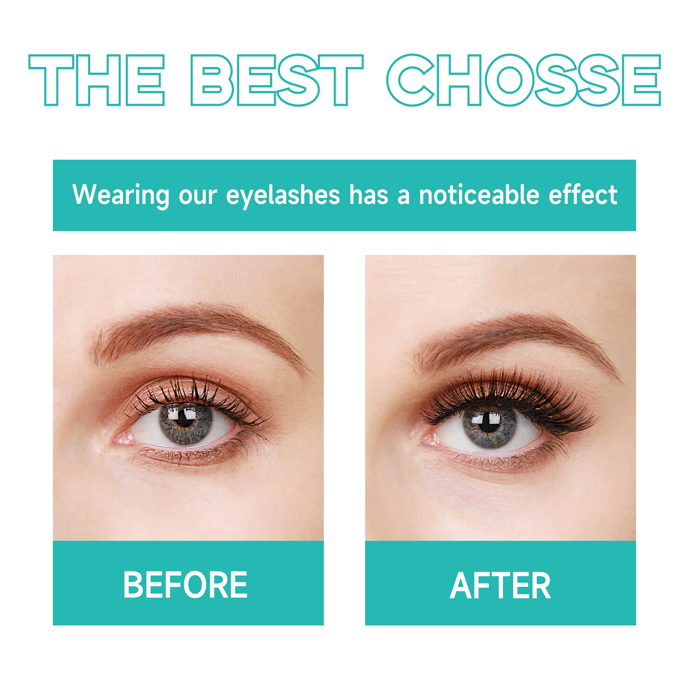 280 pçs kit de extensão de cílios diy 3040d 8-16mm clusters cílios postiços e ferramentas de maquiagem bond & seal & remover