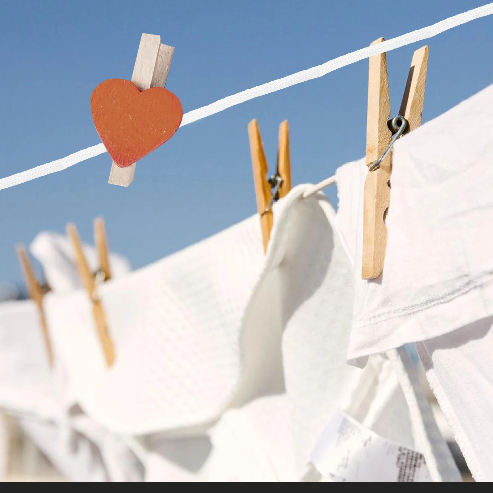 

10M Heavy Duty Outdoor Clothesline Rope Non-Slip Windproof Drying Line For Home Travel Laundry Sturdy Polyester Utility Rope