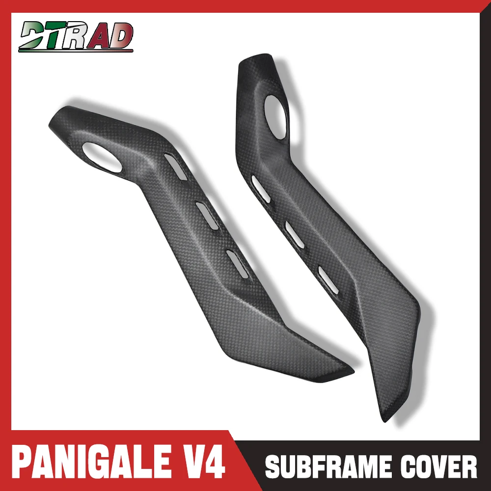 

For DUCATI Panigale V4 V4S V4R SP2 2023 2024 Carbon Fiber Subframe Cover Underseat Sub Frame Protector Motorcycle Fairing Kits