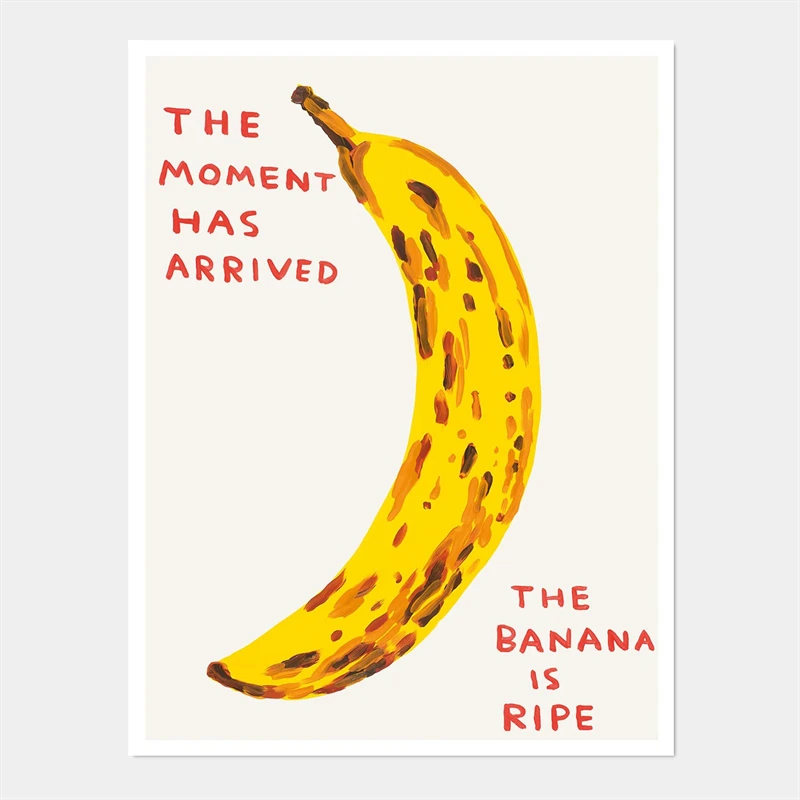 Vintage Colorful Poster Milk Banana Coffee Prints Canvas Painting Retro Trendy Wall Art Picture for Living Room Home Decoration