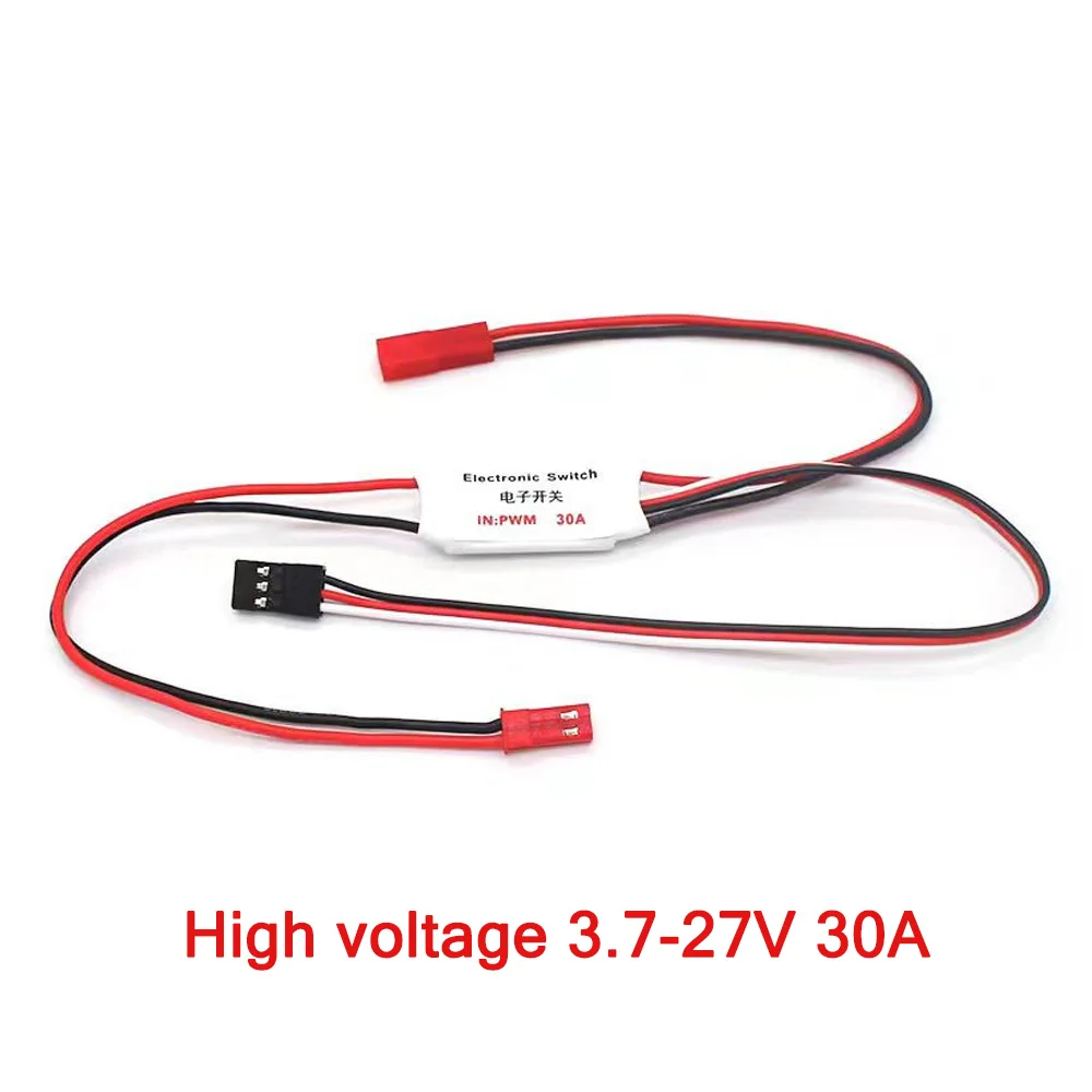 5/1 Stück Fernbedienung Ein/Aus 3-30 V RC 20 A Elektronischer Schalter für Fernbedienung Drohnen Autos LKW LED-Leuchten PWM-Signalsteuerung