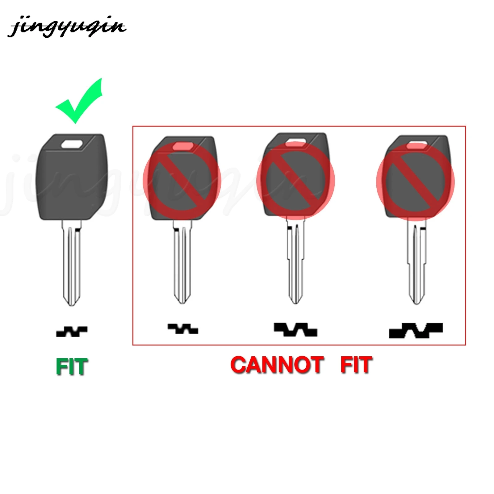 jingyuqin 2  BTN Replacement Modified Flip Folding Remote Car Key Shell Case For Hyundai Santafe Trajet XG Terracan Avante XD