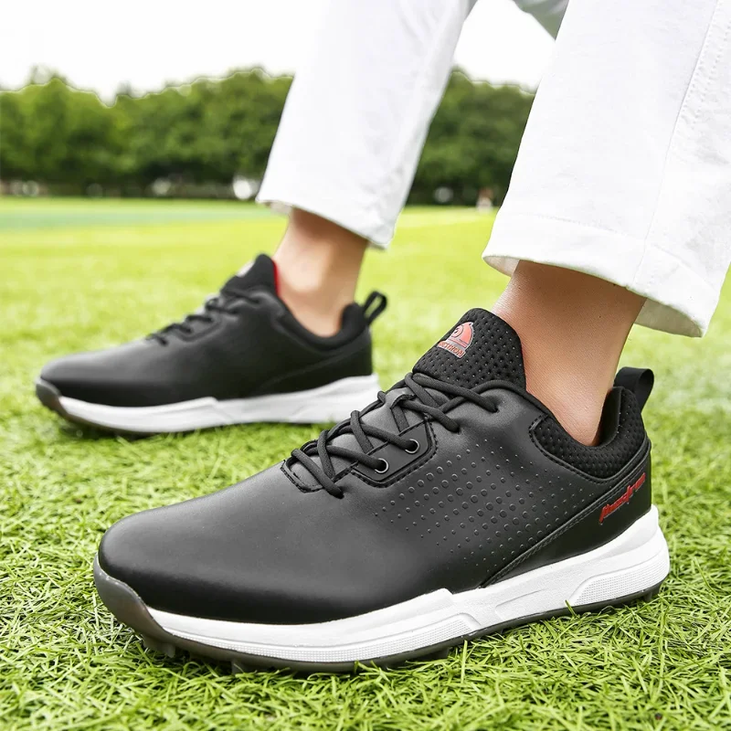 

Men Golf Shoes Spikeless Golf Sneakers for Men Outdoor Walking Footwears Anti Slip Walking Shoes