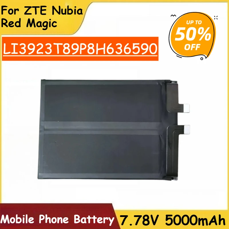 

New Replacement Battery For ZTE Nubia Red Magic 7Pro NX709J / RedMagic 7S Pro NX709S 7.78V 5000mAh LI3923T89P8H636590