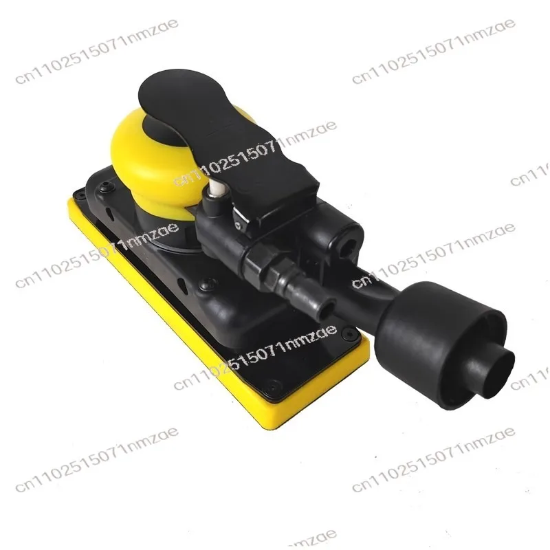 70x198 Dust-Free Random Orbital Sander | 2.5HP Pneumatic Air Polisher | 198mm Eccentric Square Sander | Vibrating Sanding Tool