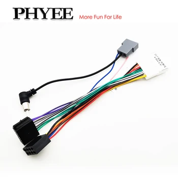 Cablaggio autoradio 20P unità principale connettore ISO antenna spina cavo adattatore per Nissan Qashqai J10 Versa Cube Sentra X-trail