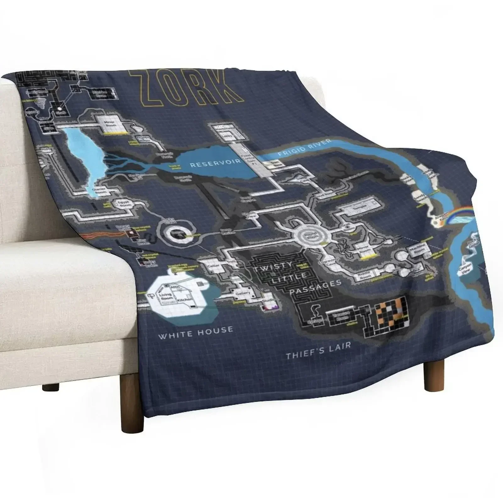 Great Underground Empire Throw Blanket Picnic Comforter Personalized Gift Blankets