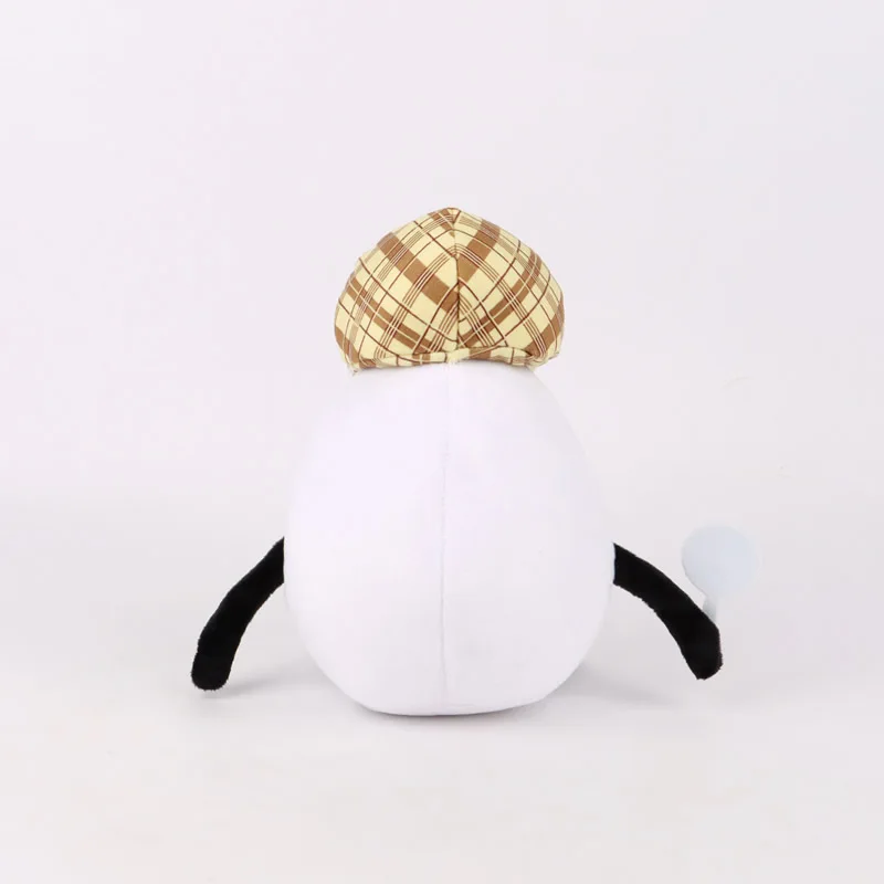 9.8 Inch Detective Egg Plush Game Stuffed Plushies Cartoon Doll Pillow For Fans Christmas Birthday Gifts