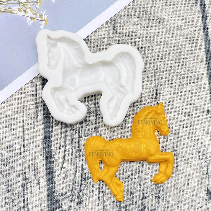 Horse Silicone Cake Baking Mold Sugarcraft Chocolate Cupcake Resin Tools Fondant Decorating Tools