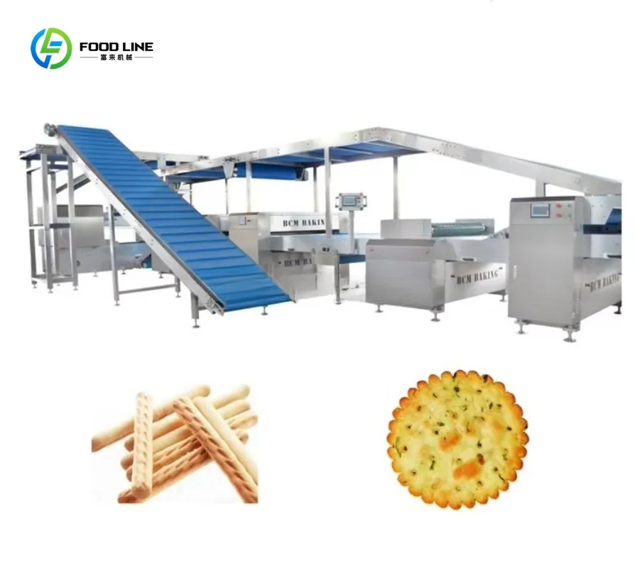 Customized Complete Full Automatic Hard Biscuit Production Biscuit Manufacturing Plant,food & Beverage Factory