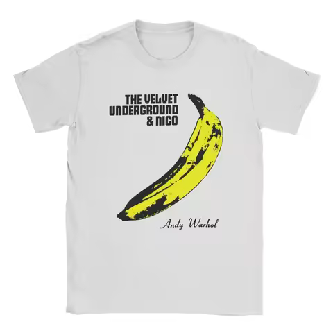 The Velvet Underground T-Shirt WOMEN Funny Tees Crew Neck Short Sleeve T Shirt Graphic Tops